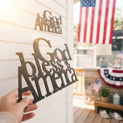 Personalized Growling Bear Metal Sign