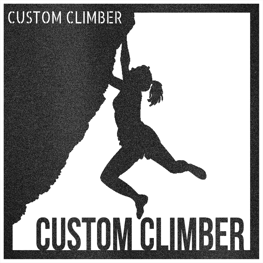 CUSTOM CLIMBER MONOGRAM