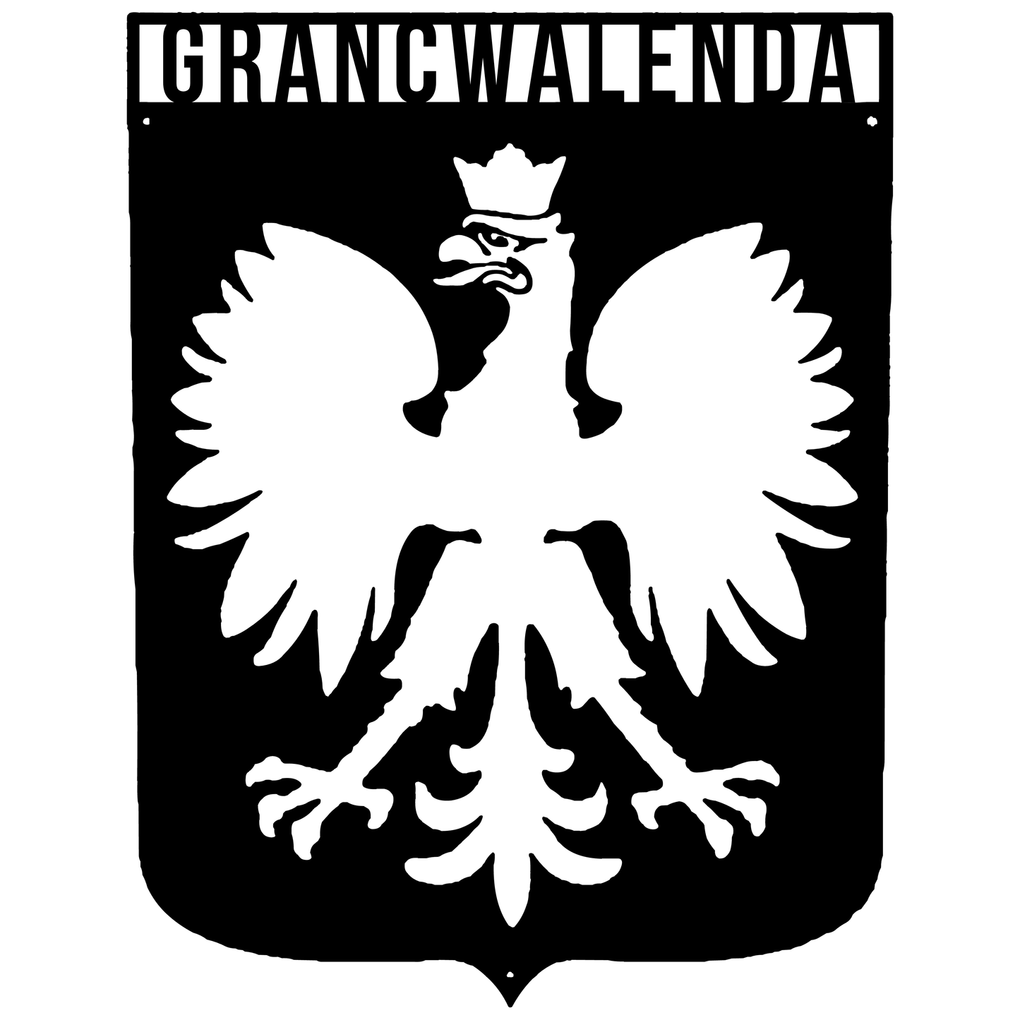 Custom Polish Eagle Metal Sign – Personalized Polish Family Name Decor, Custom Heritage Wall Art