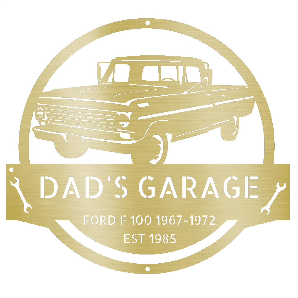 Gold / 12 Ford F 100 1967-1972