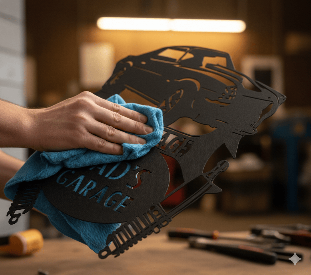 Personalized 1970 Camaro Garage Sign – Custom Metal Wall Art for Dad