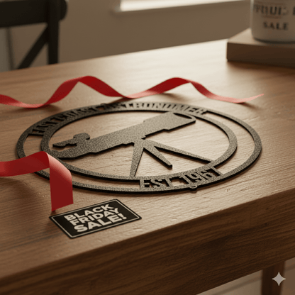 Personalized Astronomy Metal Sign – Custom Telescope Wall Art for Stargazers