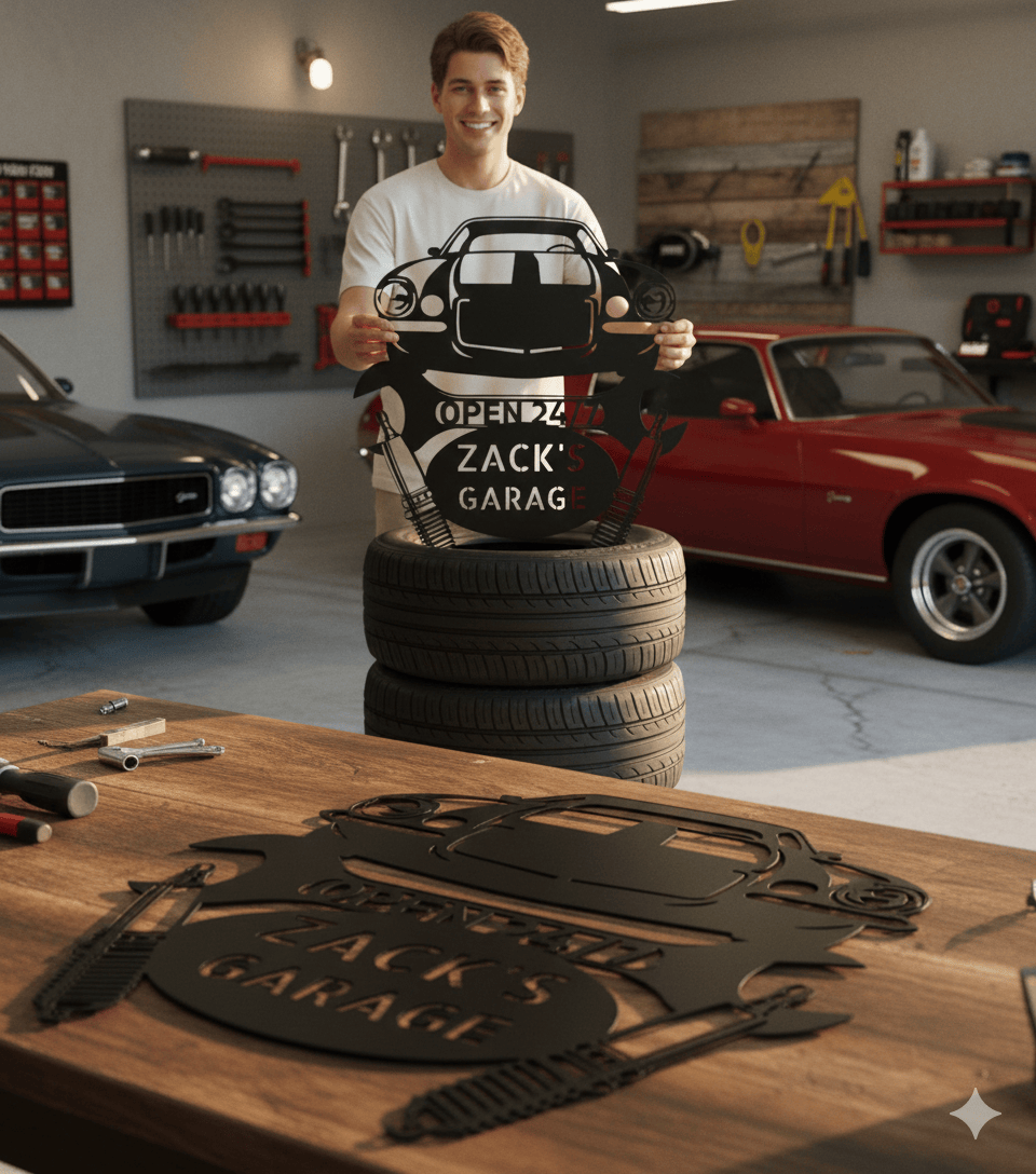 Wall Art 1970 Camaro Garage Sign