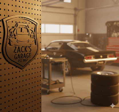 Wall Art 1970 Camaro Garage Sign – Personalized Metal Car