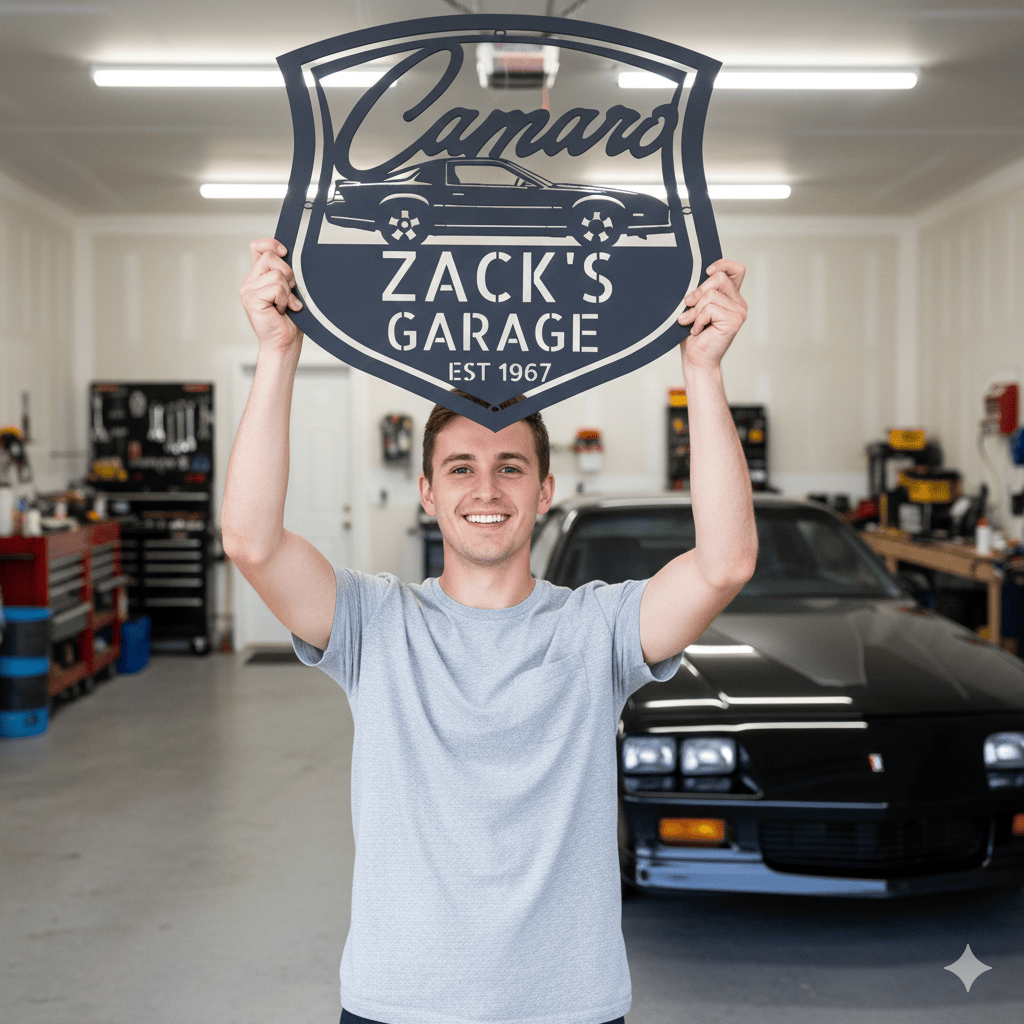 Wall Art 1982 Camaro Garage Sign