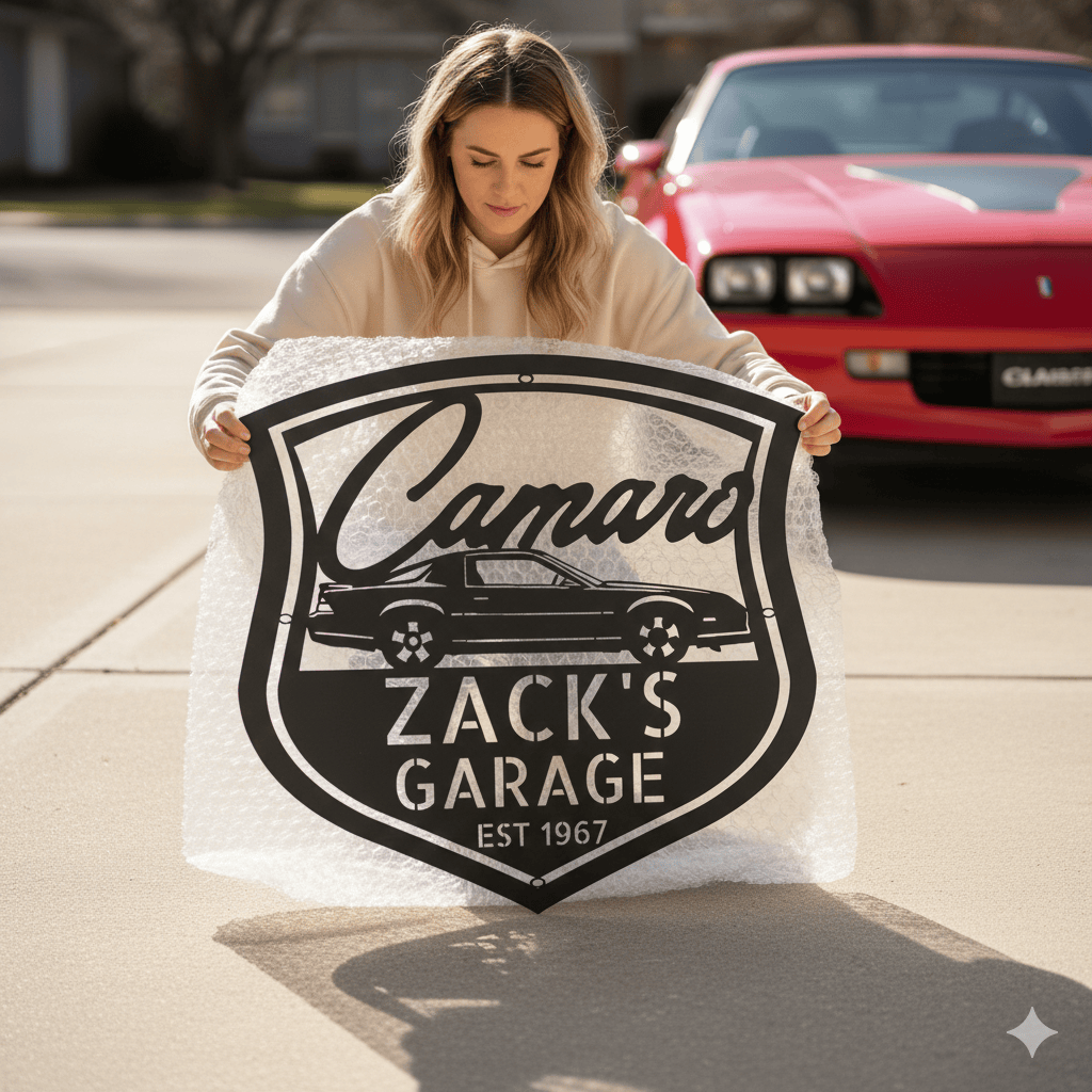 Wall Art 1982 Camaro Garage Sign
