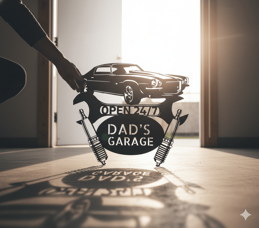 Wall Art CAMARO 1970 SIGN - Custom Car Garage Sign Monogram Wall Art Home Decor