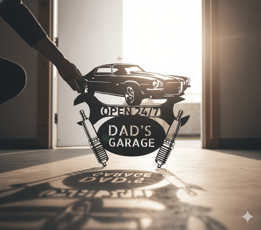 Wall Art CAMARO 1970 SIGN - Custom Car Garage Sign Monogram Wall Art Home Decor