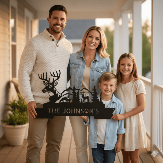 Wall Art CUSTOM DEER SIGN
