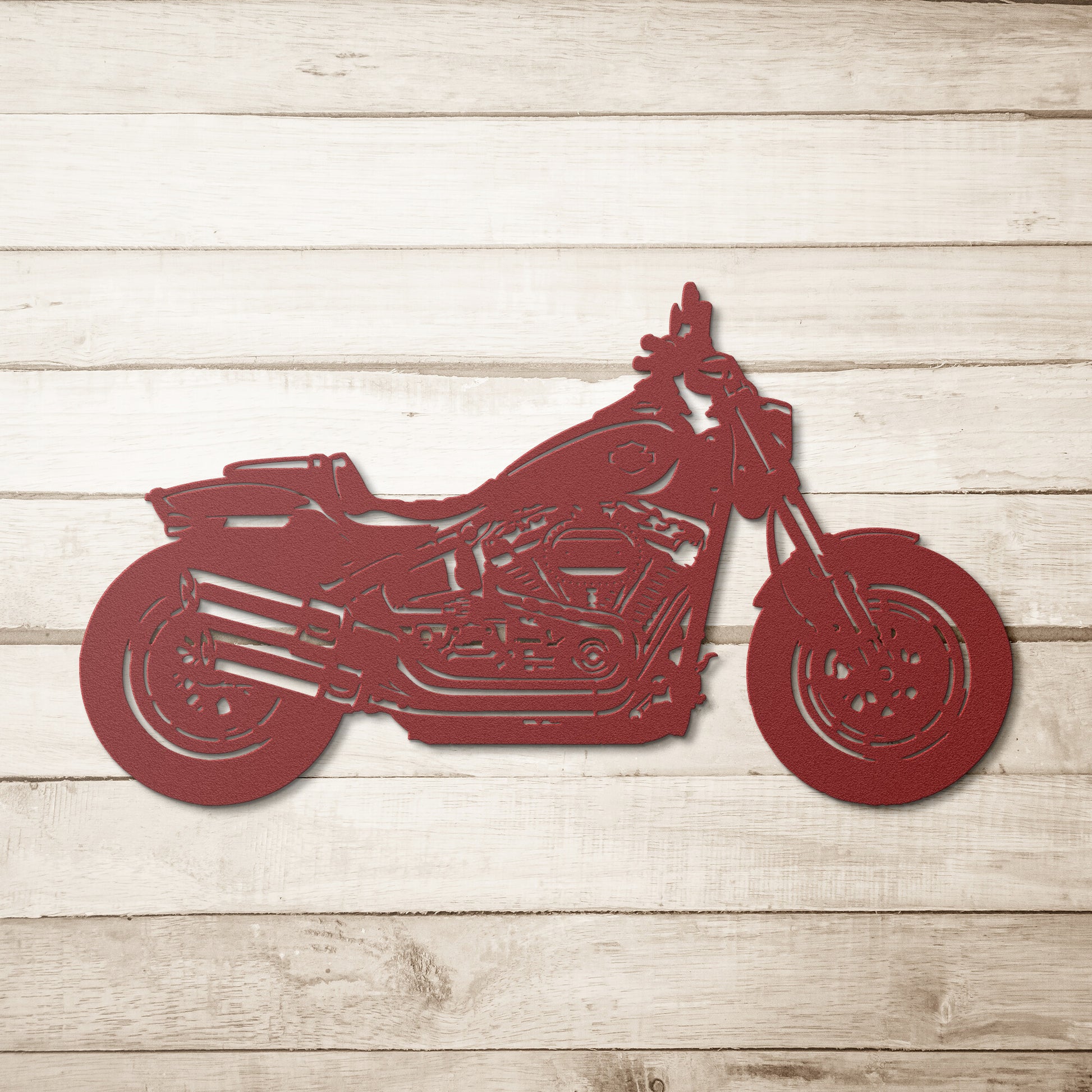 Harley Davidson FatBob 114 Hero - Unique Metal Art Gifts Motorcycle Metal Sign.