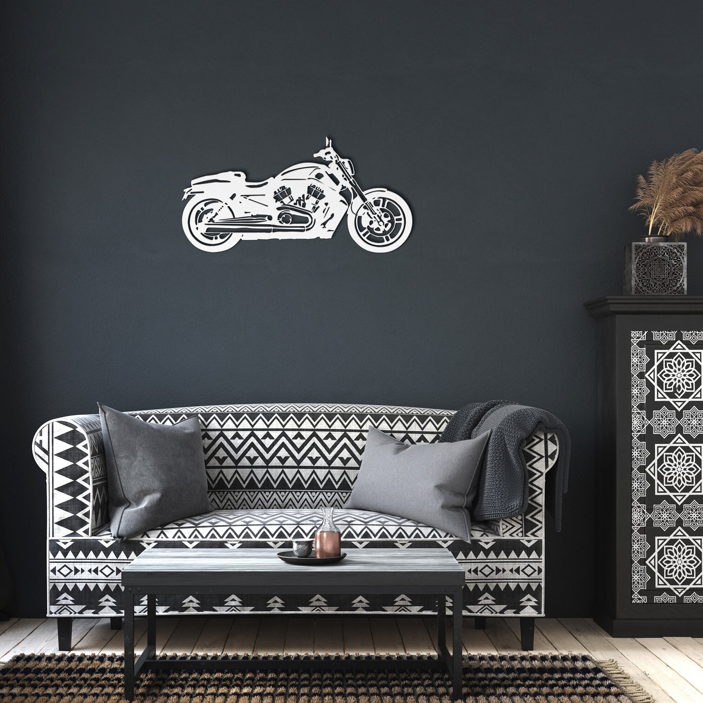 Classic Car Steel Monogram Wall Art Decor