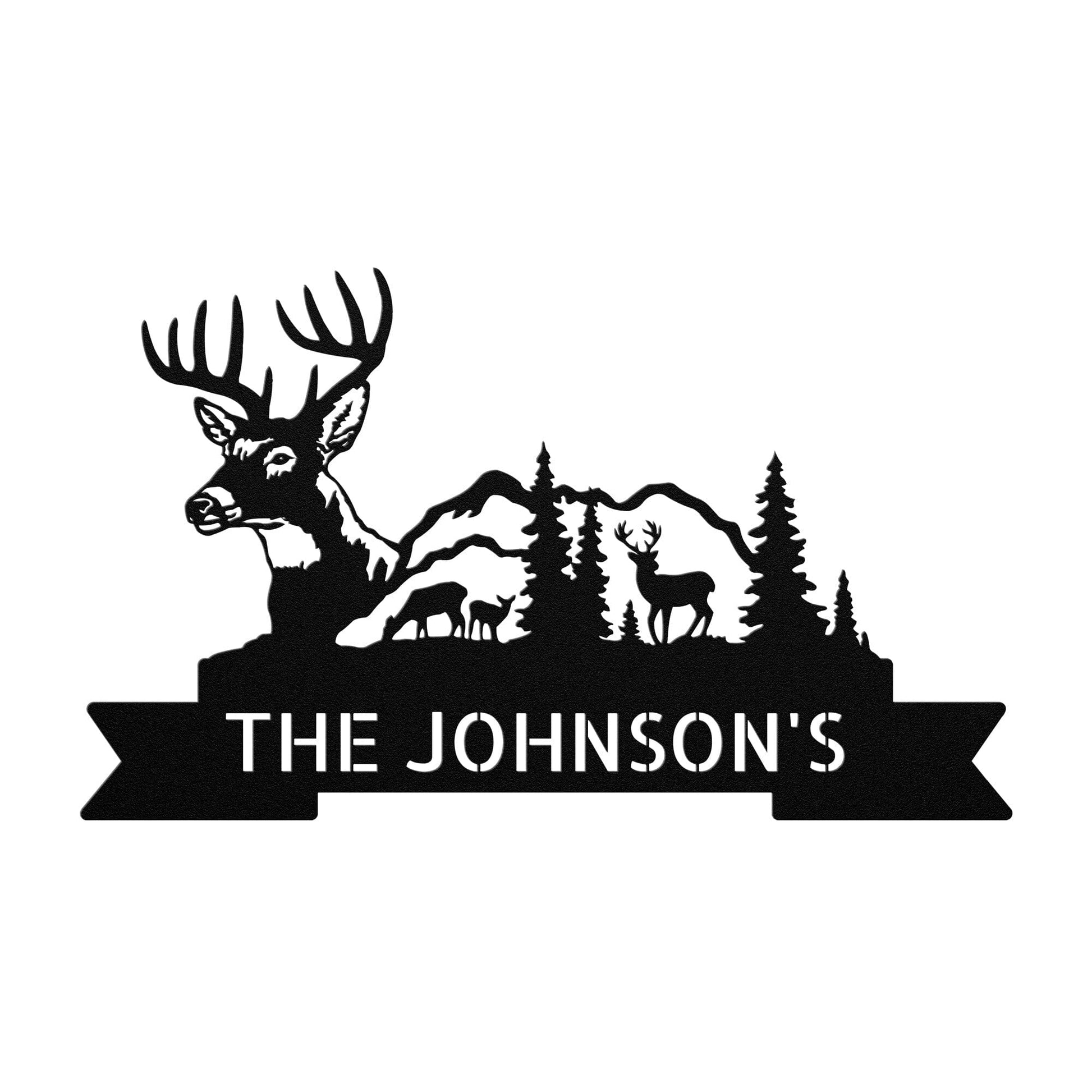 Wall Art CUSTOM DEER SIGN